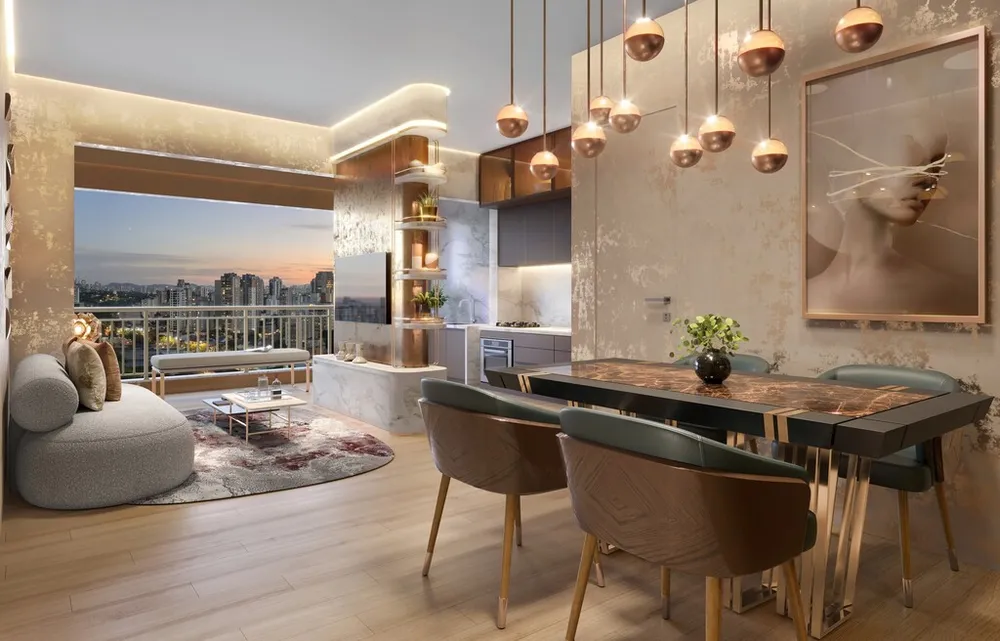 Apartamento, 2 quartos, 77 m² - Foto 2