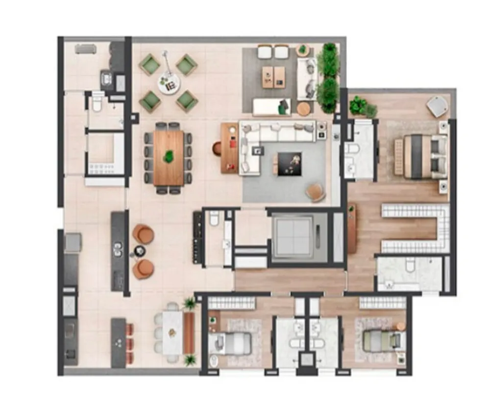 Apartamento, 4 quartos, 330 m² - Foto 6