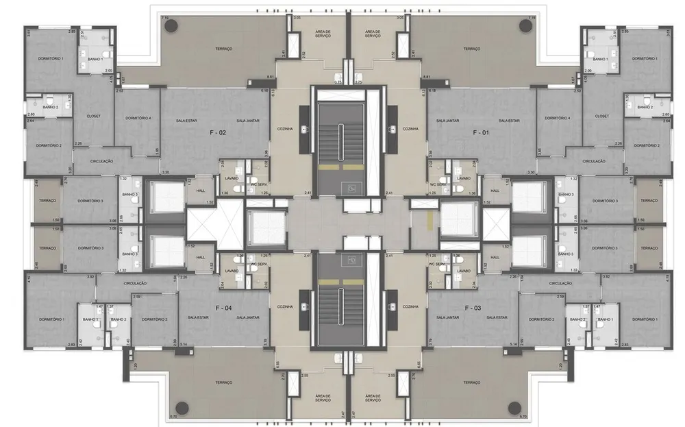Apartamento, 3 quartos, 144 m² - Foto 13