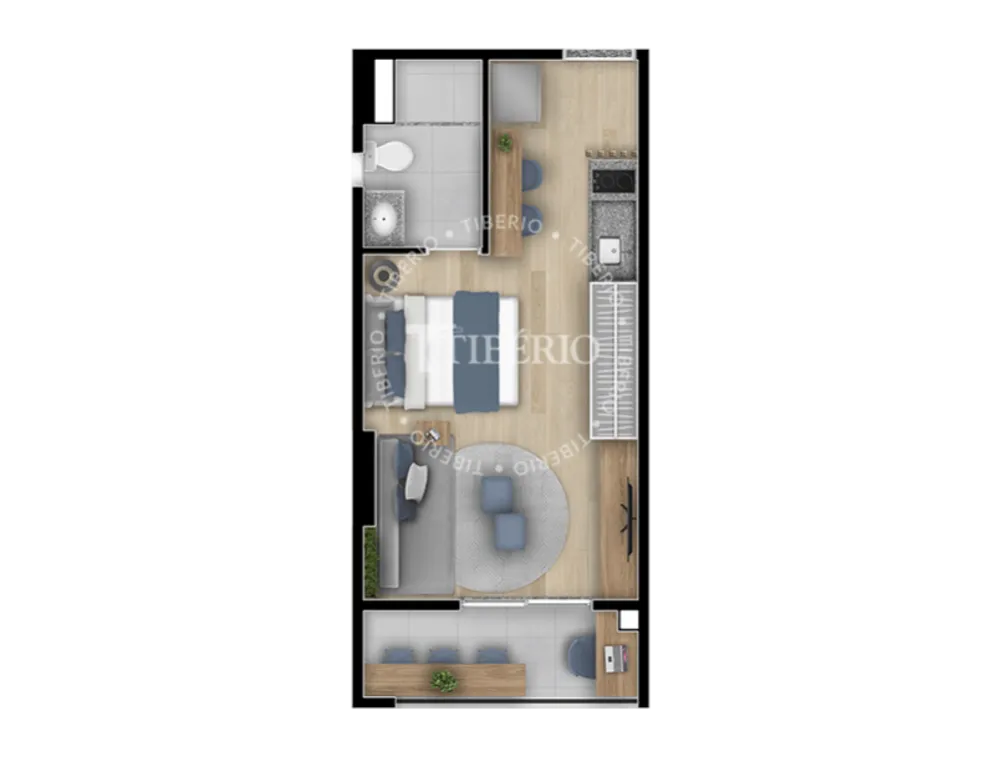 Apartamento, 1 quarto, 27 m² - Foto 12