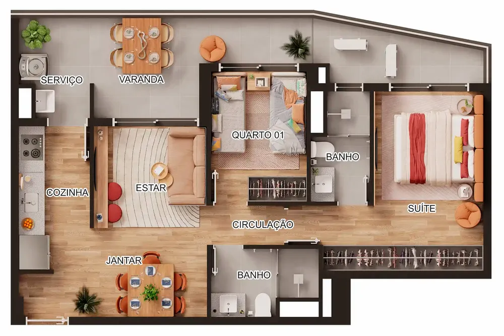 Apartamento, 3 quartos, 93 m² - Foto 15