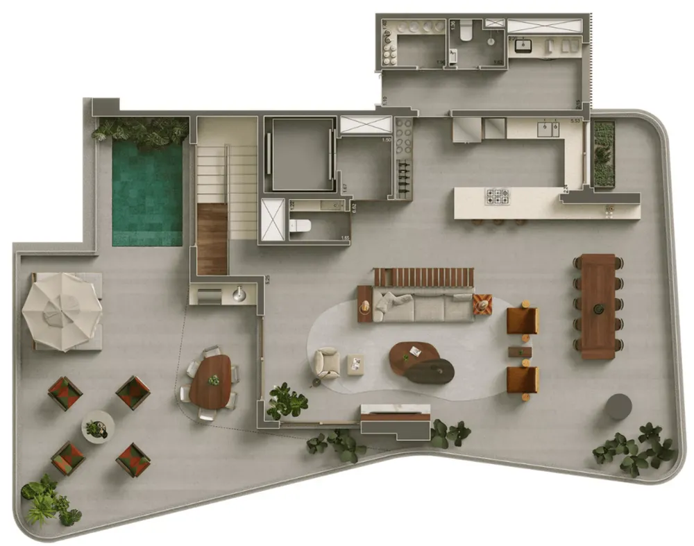 Apartamento, 4 quartos, 225 m² - Foto 6