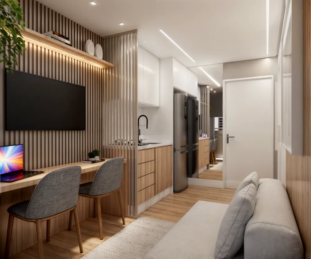 Apartamento, 2 quartos, 35 m² - Foto 3