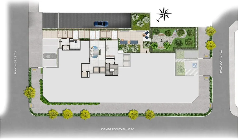 Apartamento, 1 quarto, 25 m² - Foto 1