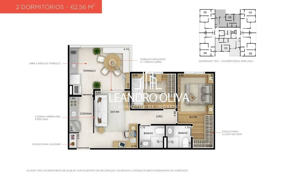 Apartamento, 2 quartos, 63 m² - Foto 11