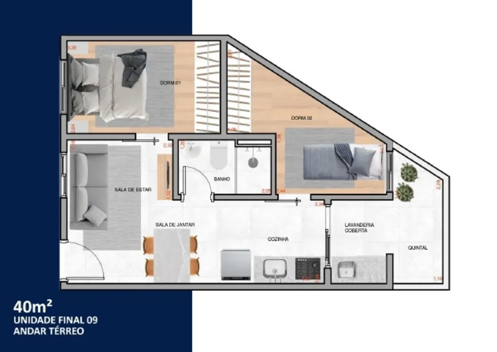 Apartamento, 1 quarto, 30 m² - Foto 11