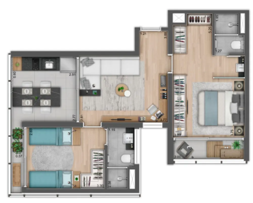 Apartamento, 1 quarto, 32 m² - Foto 13
