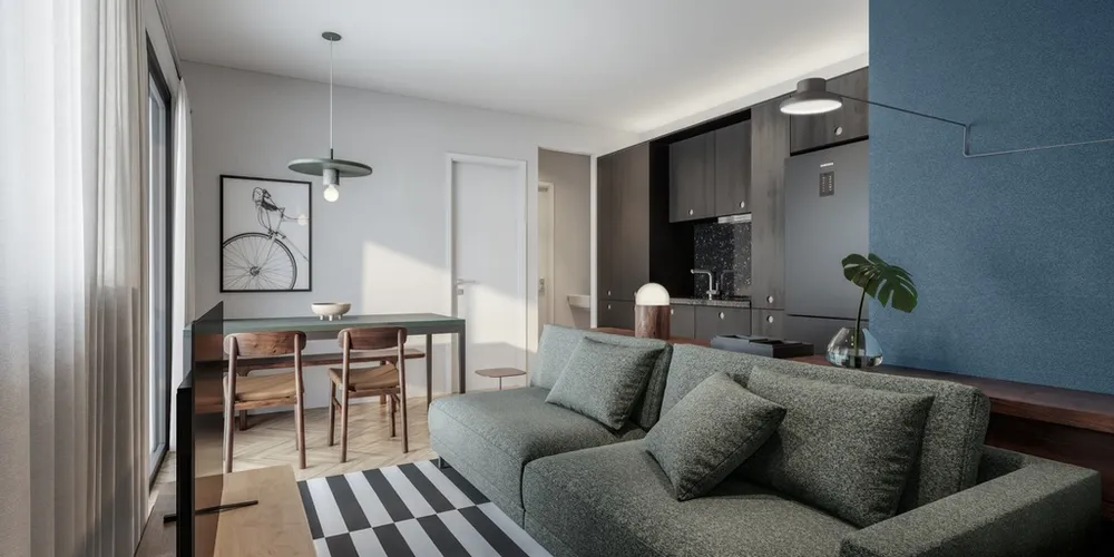 Apartamento, 1 quarto, 42 m² - Foto 2