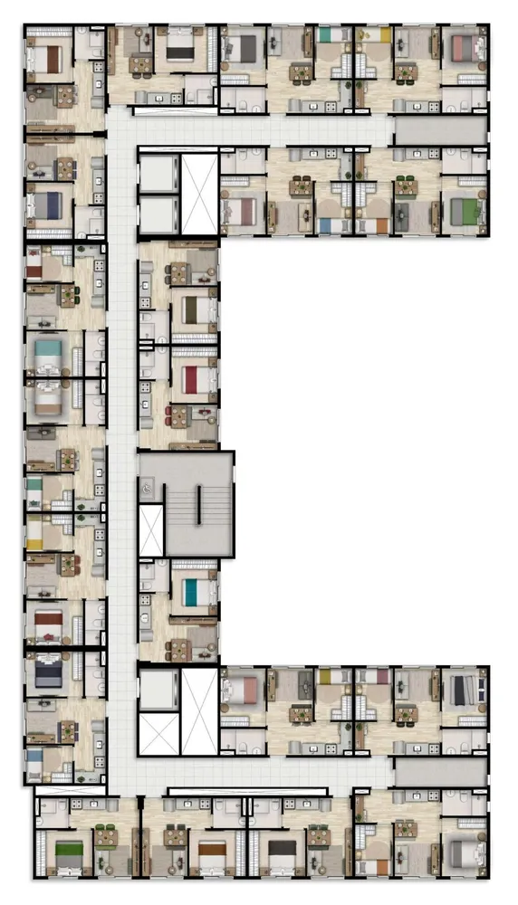 Apartamento, 2 quartos, 34 m² - Foto 14