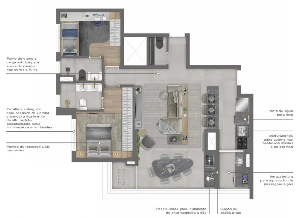 Apartamento, 2 quartos, 87 m² - Foto 10