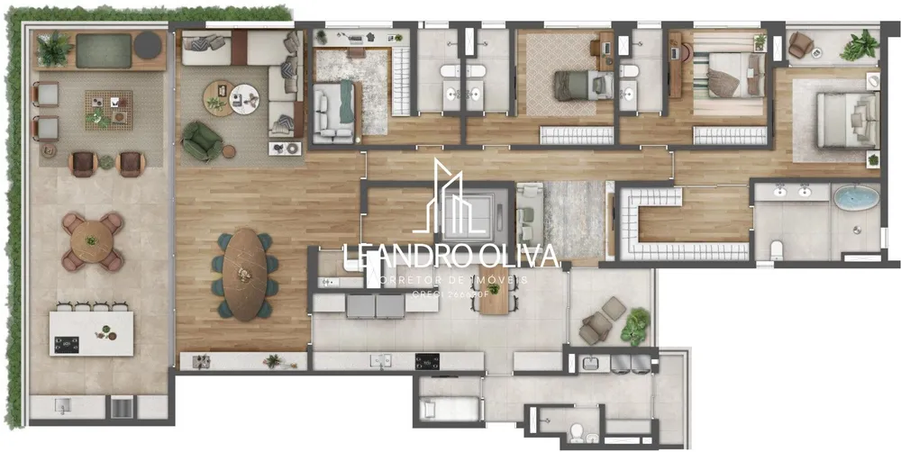 Apartamento, 4 quartos, 337 m² - Foto 12