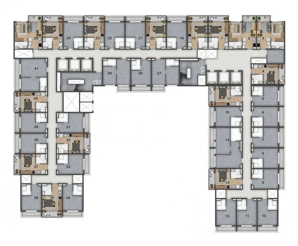 Apartamento, 1 quarto, 24 m² - Foto 14