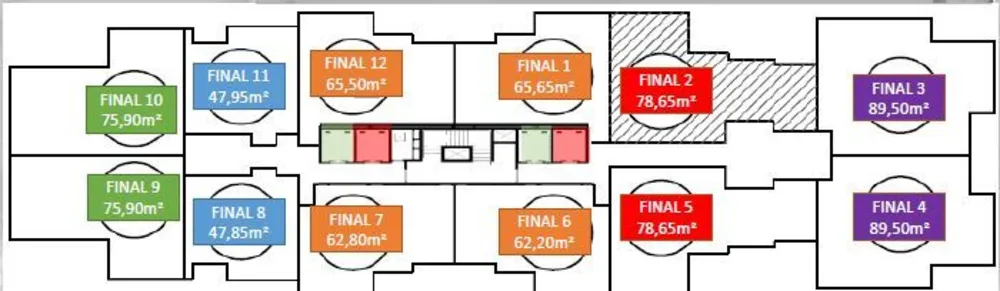 Apartamento, 1 quarto, 47 m² - Foto 1