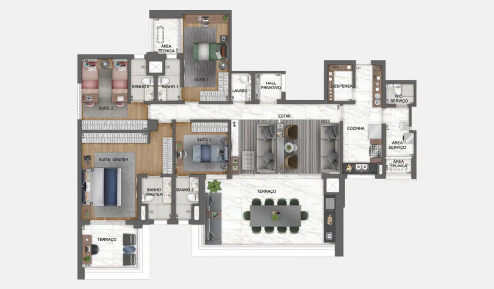 Apartamento, 4 quartos, 138 m² - Foto 16