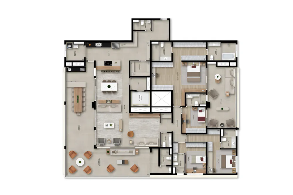Cobertura, 3 quartos, 267 m² - Foto 16