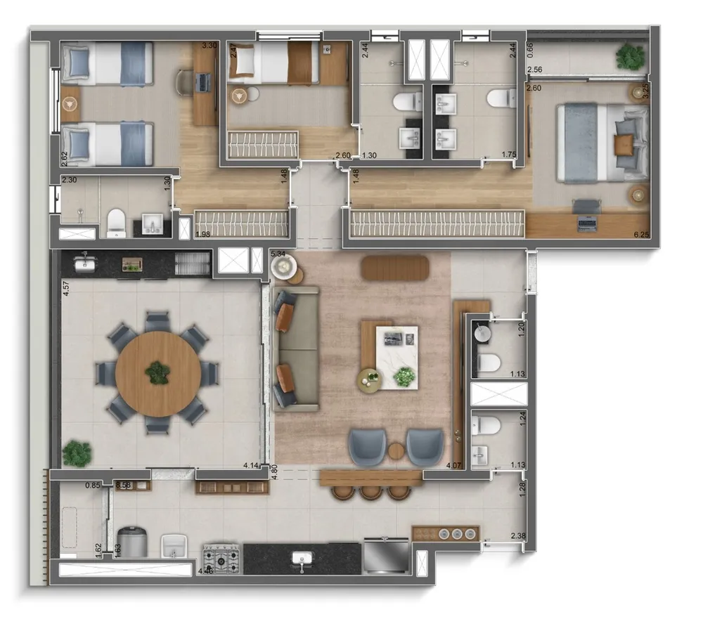 Apartamento, 3 quartos, 107 m² - Foto 15