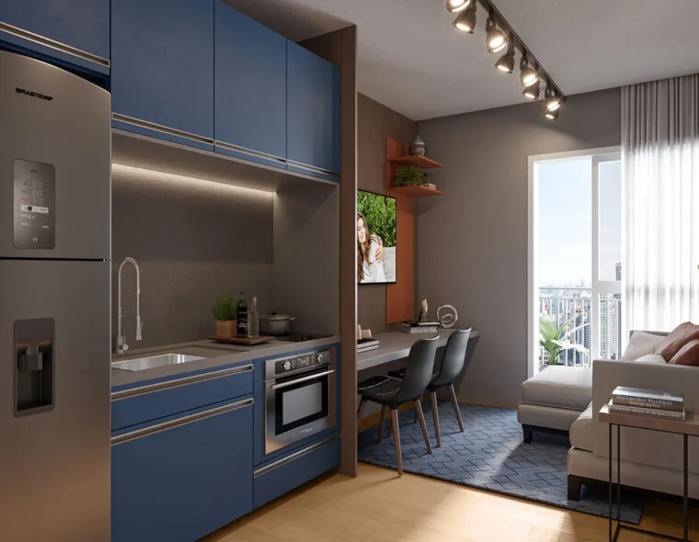 Apartamento, 1 quarto, 35 m² - Foto 2