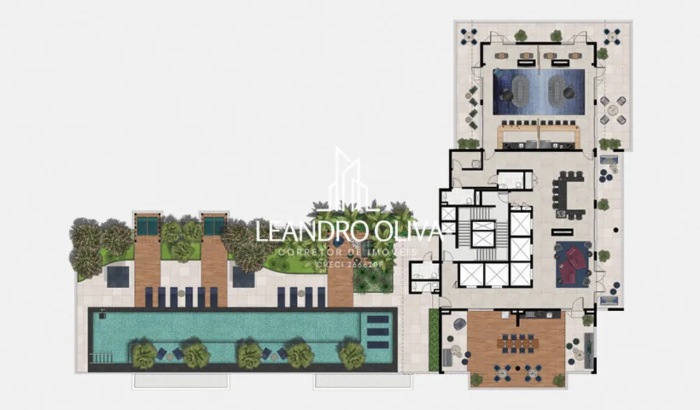 Apartamento, 1 quarto, 32 m² - Foto 3