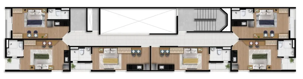 Apartamento, 1 quarto, 24 m² - Foto 4