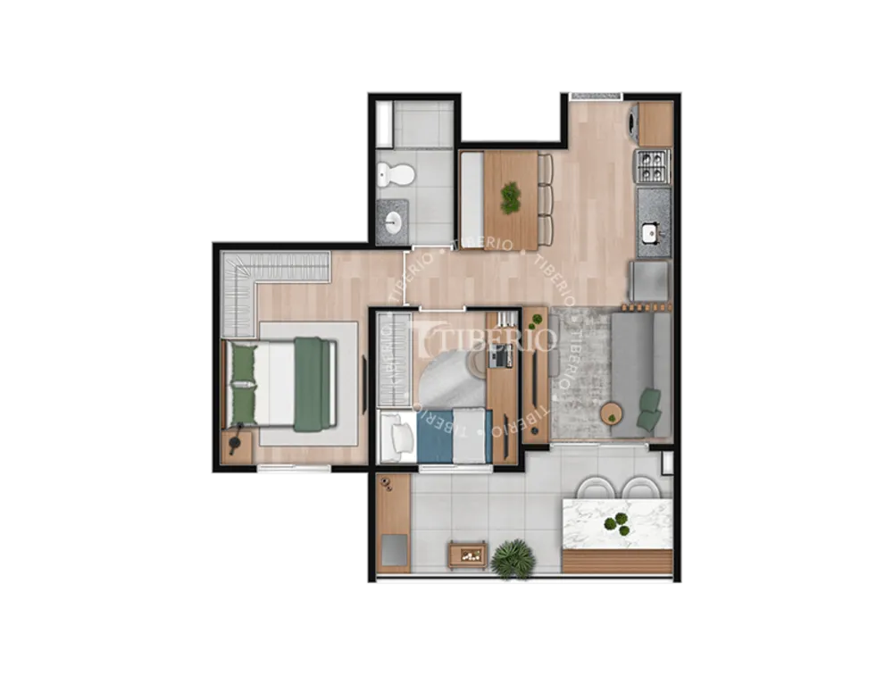 Apartamento, 2 quartos, 49 m² - Foto 5