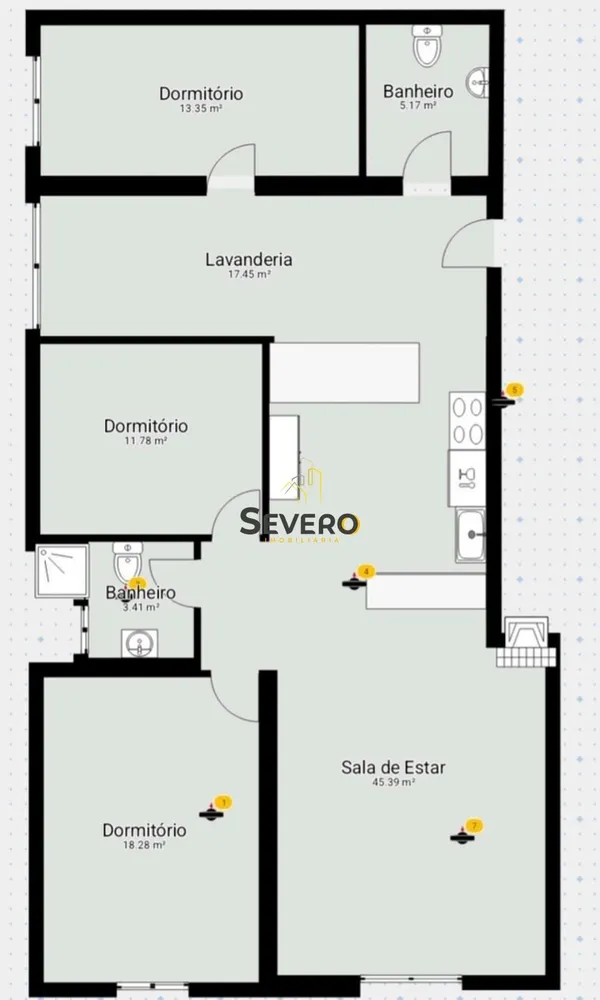 Apartamento, 3 quartos, 114 m² - Foto 7