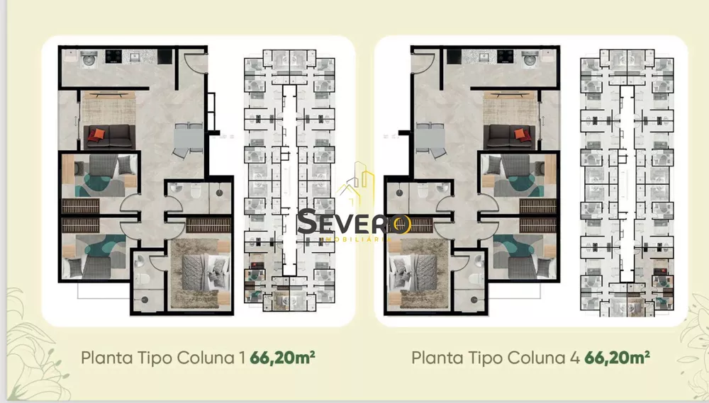 Apartamento, 3 quartos, 66 m² - Foto 19