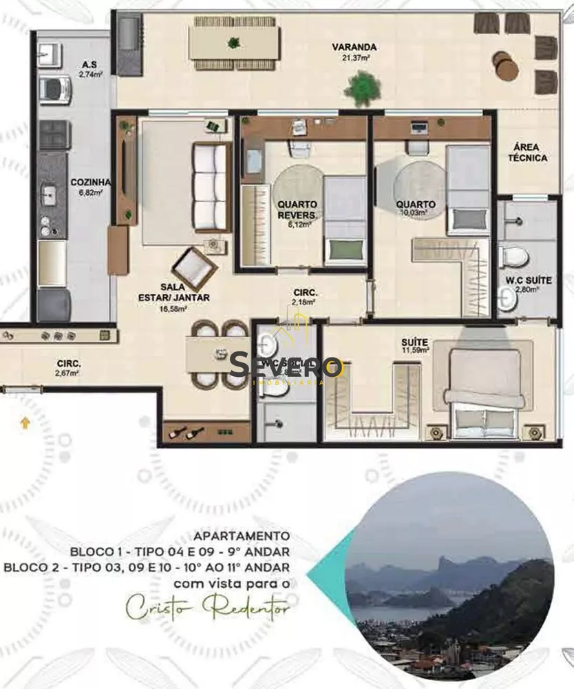 Apartamento, 3 quartos, 96 m² - Foto 20
