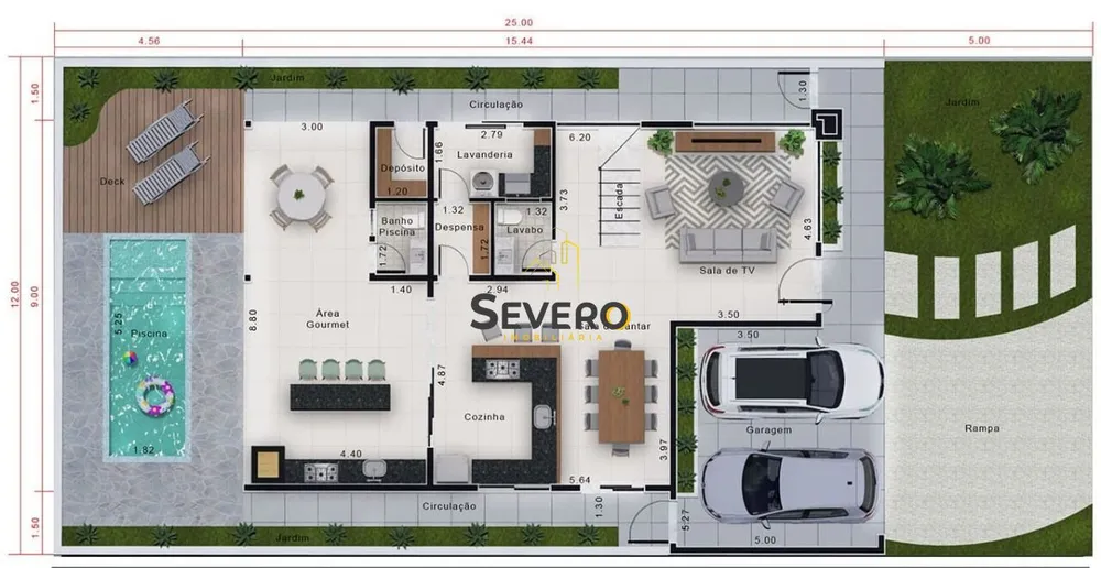 Casa, 3 quartos, 230 m² - Foto 54