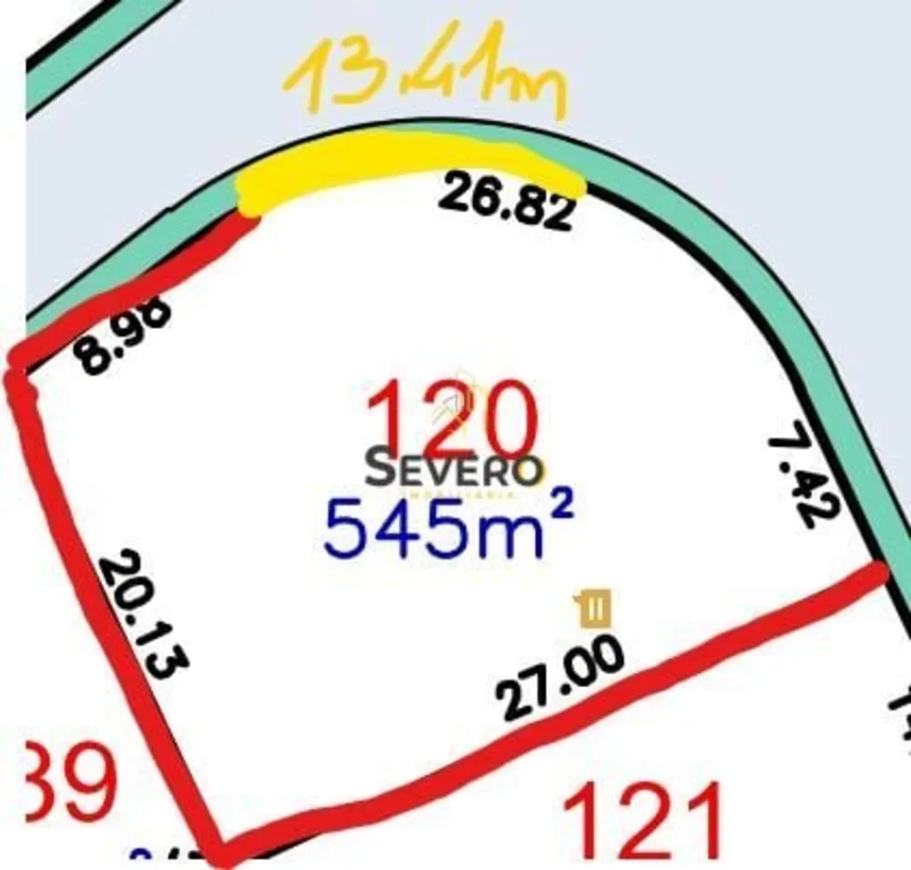 Terreno, 545 m² - Foto 1