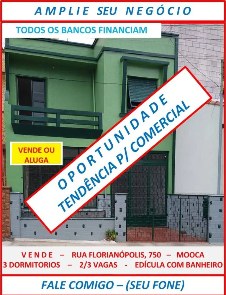 Sobrado, 4 quartos, 248 m² - Foto 1