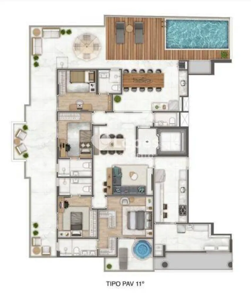 Apartamento, 3 quartos, 126 m² - Foto 14