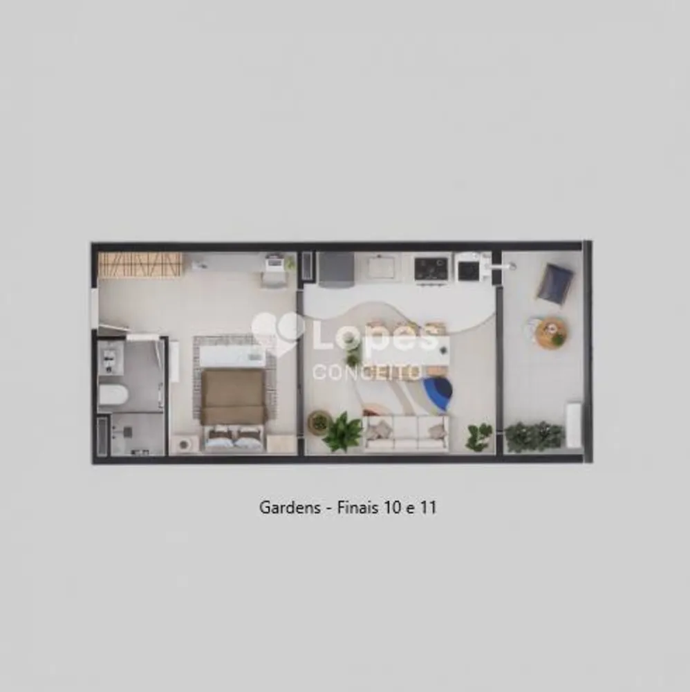 Apartamento, 1 quarto, 35 m² - Foto 5