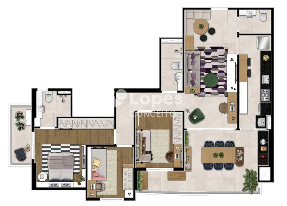 Apartamento, 3 quartos, 120 m² - Foto 15