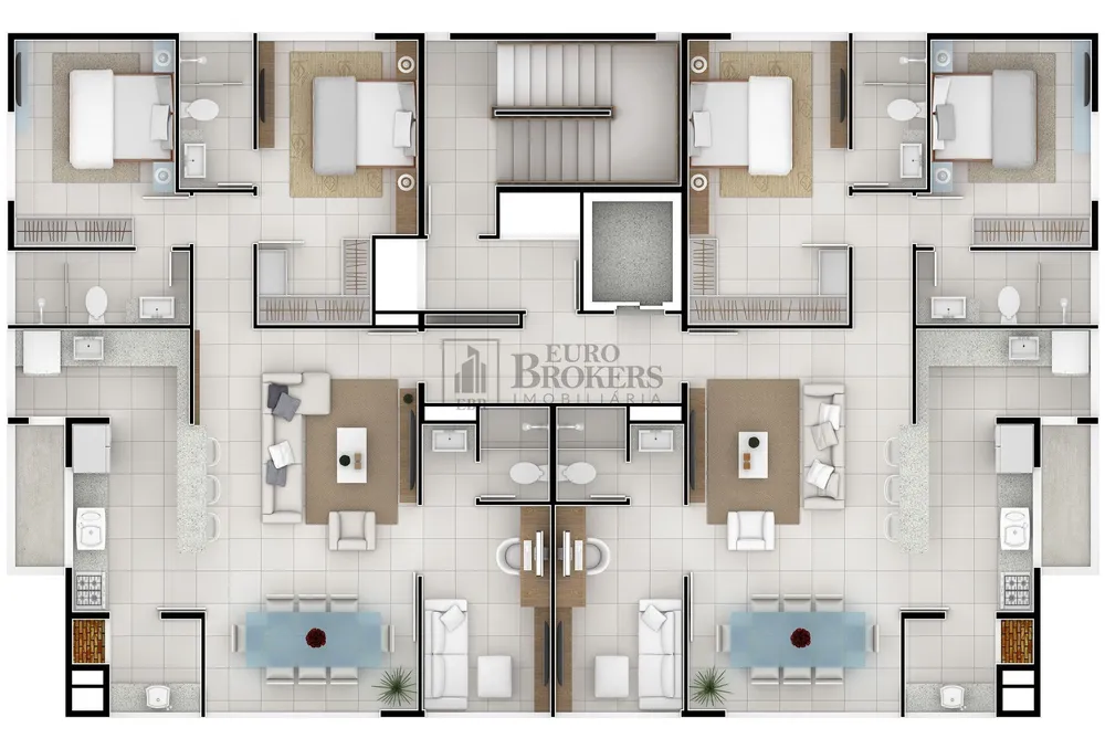 Apartamento, 3 quartos, 93 m² - Foto 3