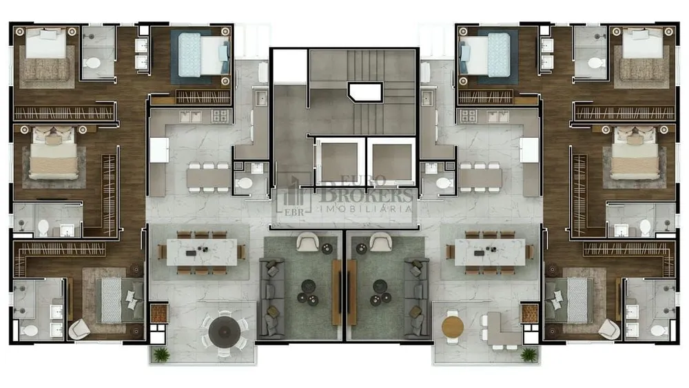 Apartamento, 4 quartos, 137 m² - Foto 3