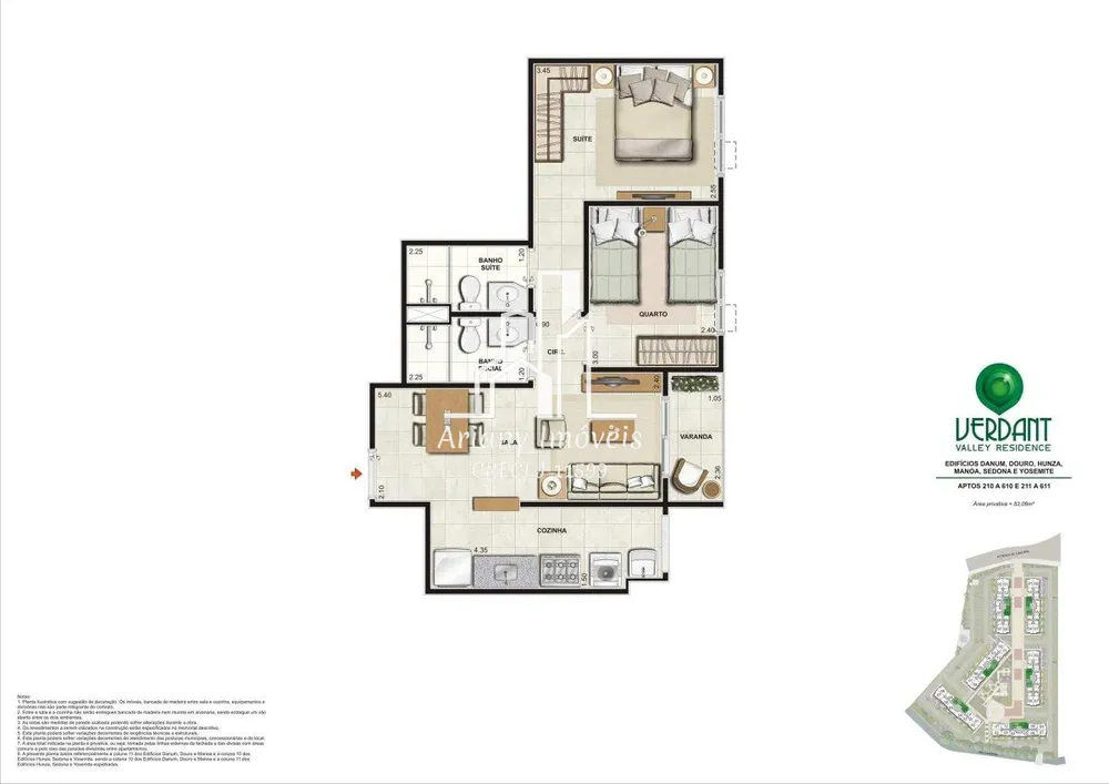 Apartamento, 2 quartos, 54 m² - Foto 11