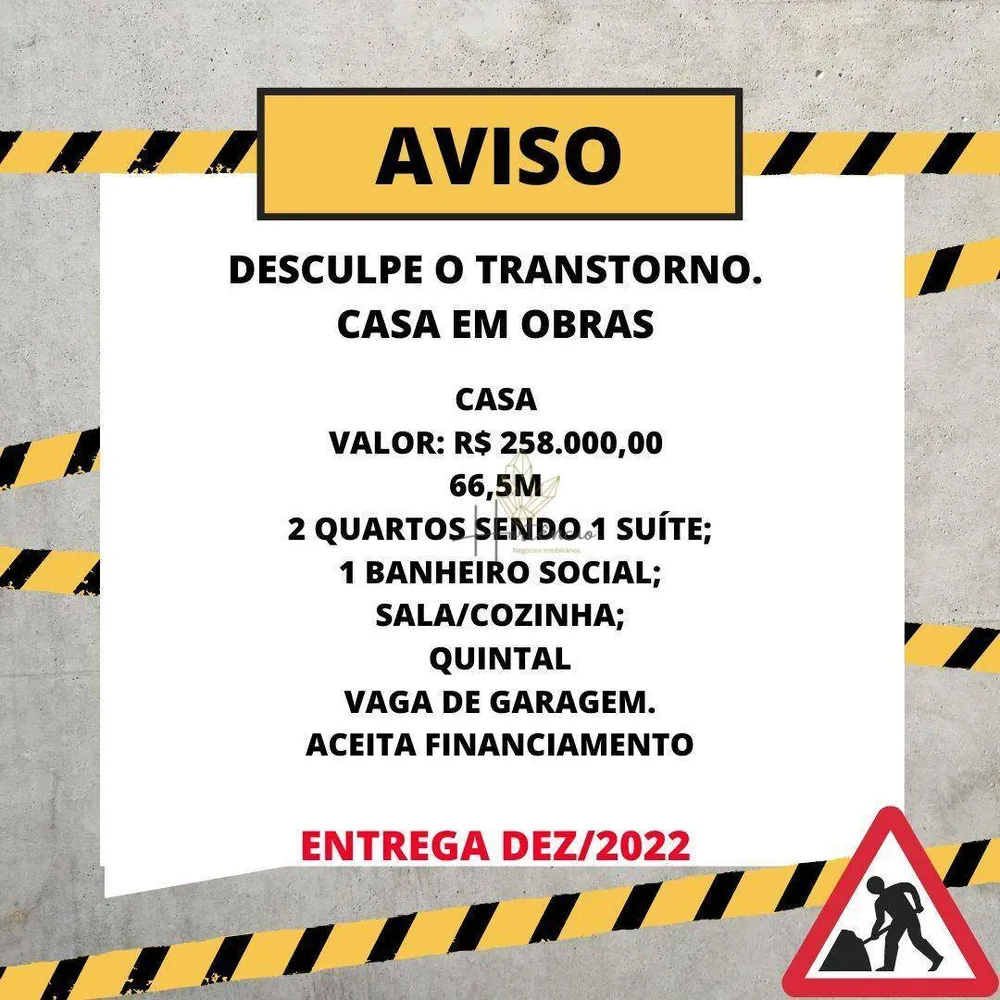Casa, 2 quartos, 66 m² - Foto 1