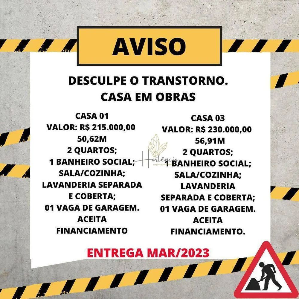 Casa, 2 quartos, 50 m² - Foto 1