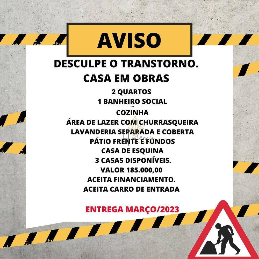 Casa, 2 quartos, 45 m² - Foto 1