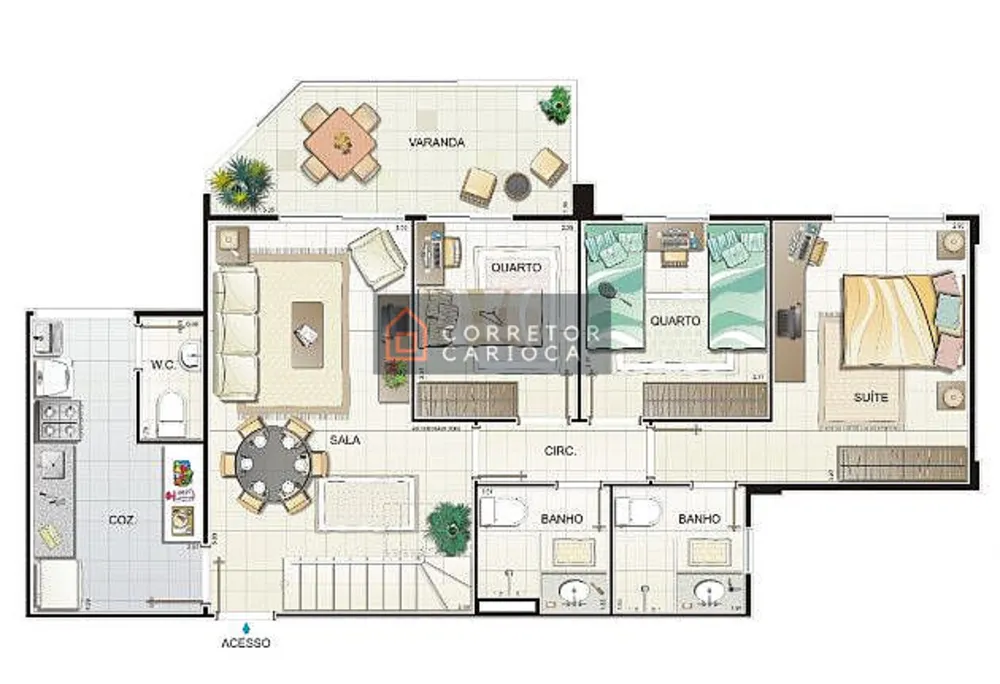 Cobertura, 3 quartos, 172 m² - Foto 26