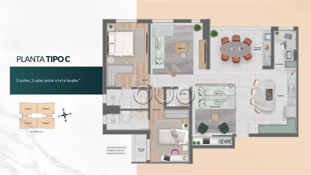Apartamento, 3 quartos, 111 m² - Foto 37