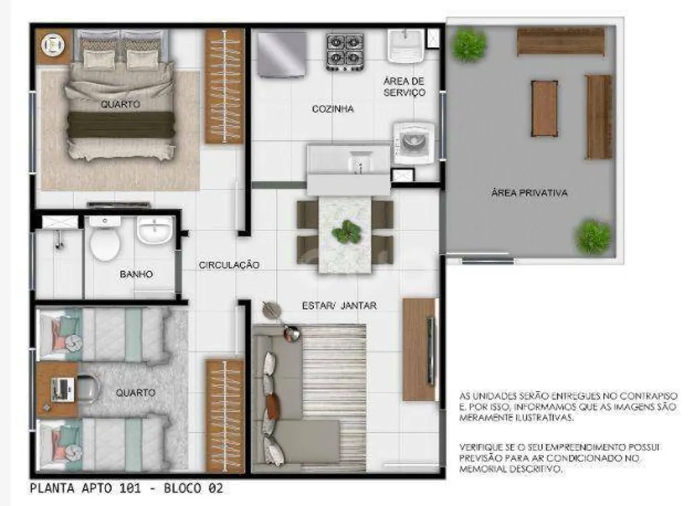 Apartamento, 2 quartos, 39 m² - Foto 11
