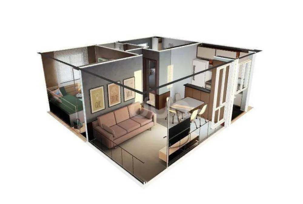 Apartamento, 2 quartos, 39 m² - Foto 8