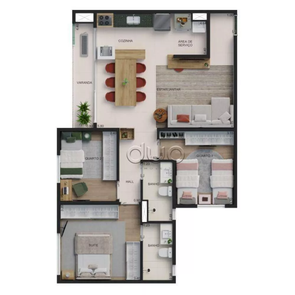 Apartamento, 3 quartos, 79 m² - Foto 17