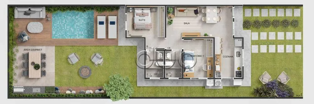 Casa de Condomínio, 2 quartos - Foto 6