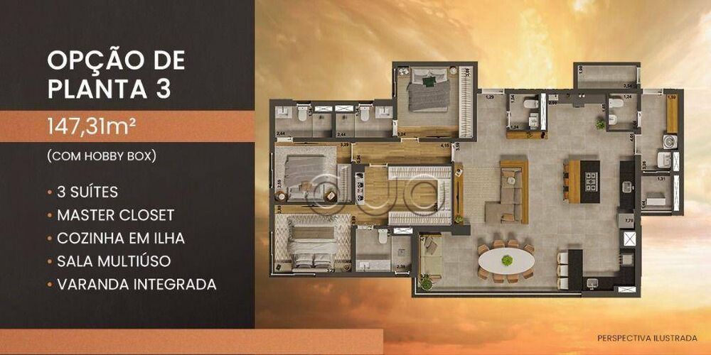Apartamento, 3 quartos, 147 m² - Foto 34