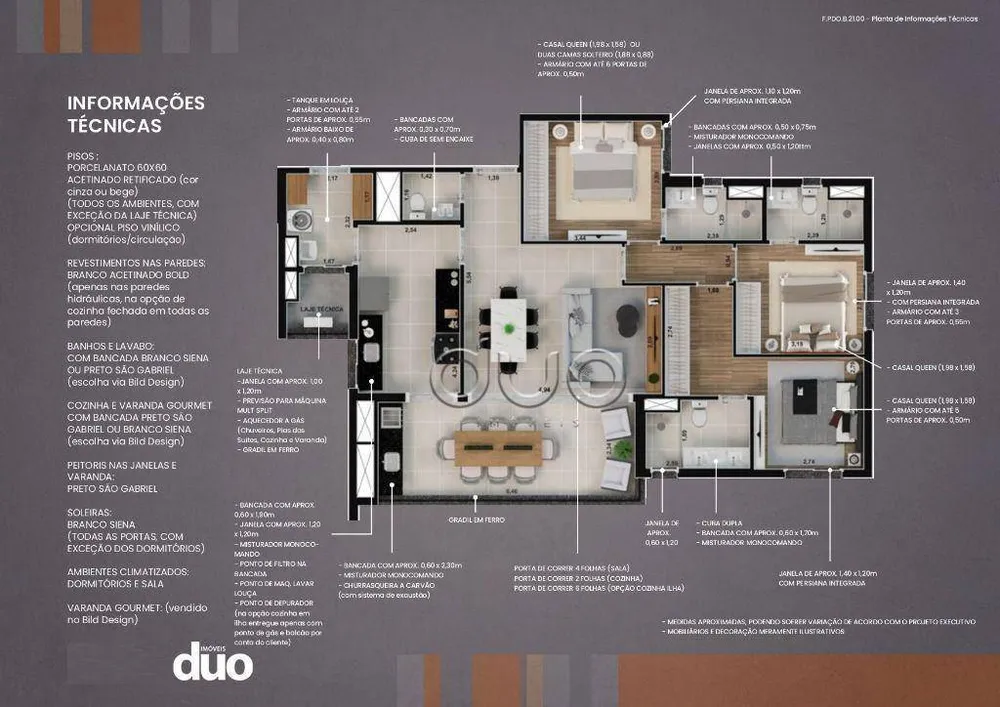 Apartamento, 3 quartos, 116 m² - Foto 9