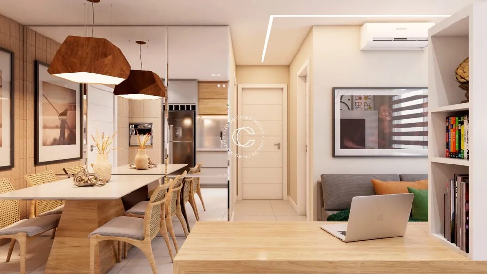 Apartamento, 2 quartos, 52 m² - Foto 3
