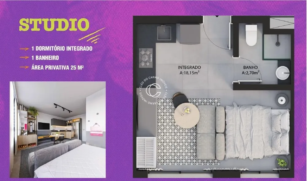 Prédio Inteiro, 24 m² - Foto 2