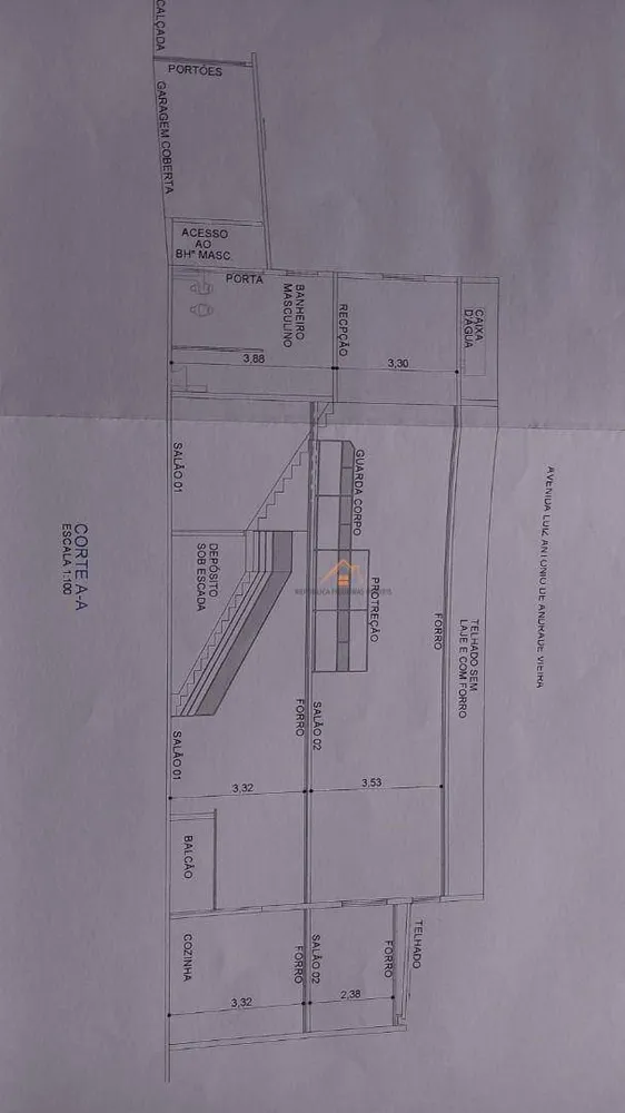 Depósito-Galpão, 450 m² - Foto 1